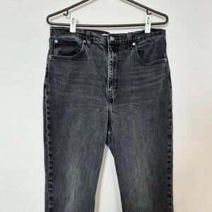 Premium Levis Levi’s 70s High Slim Straight Jeans, black, size W31 L29